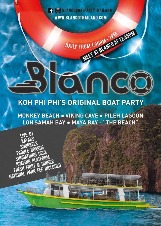 Blanco Beach Bar Hostel Фи Фи Айлънд Екстериор снимка